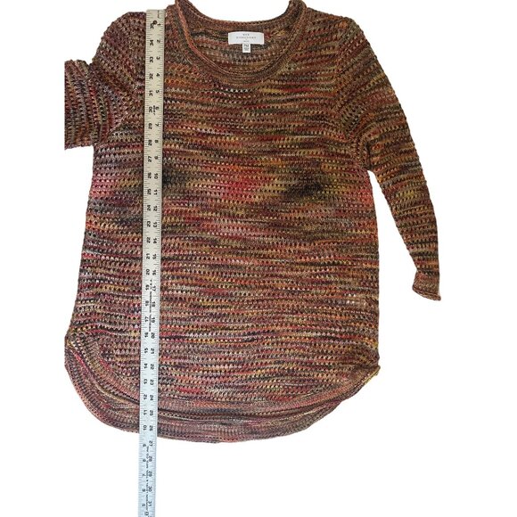 New Directions Petite Multicolor Acrylic Knit Sweater 3/4 Sleeve, Size MP - Picture 7 of 7